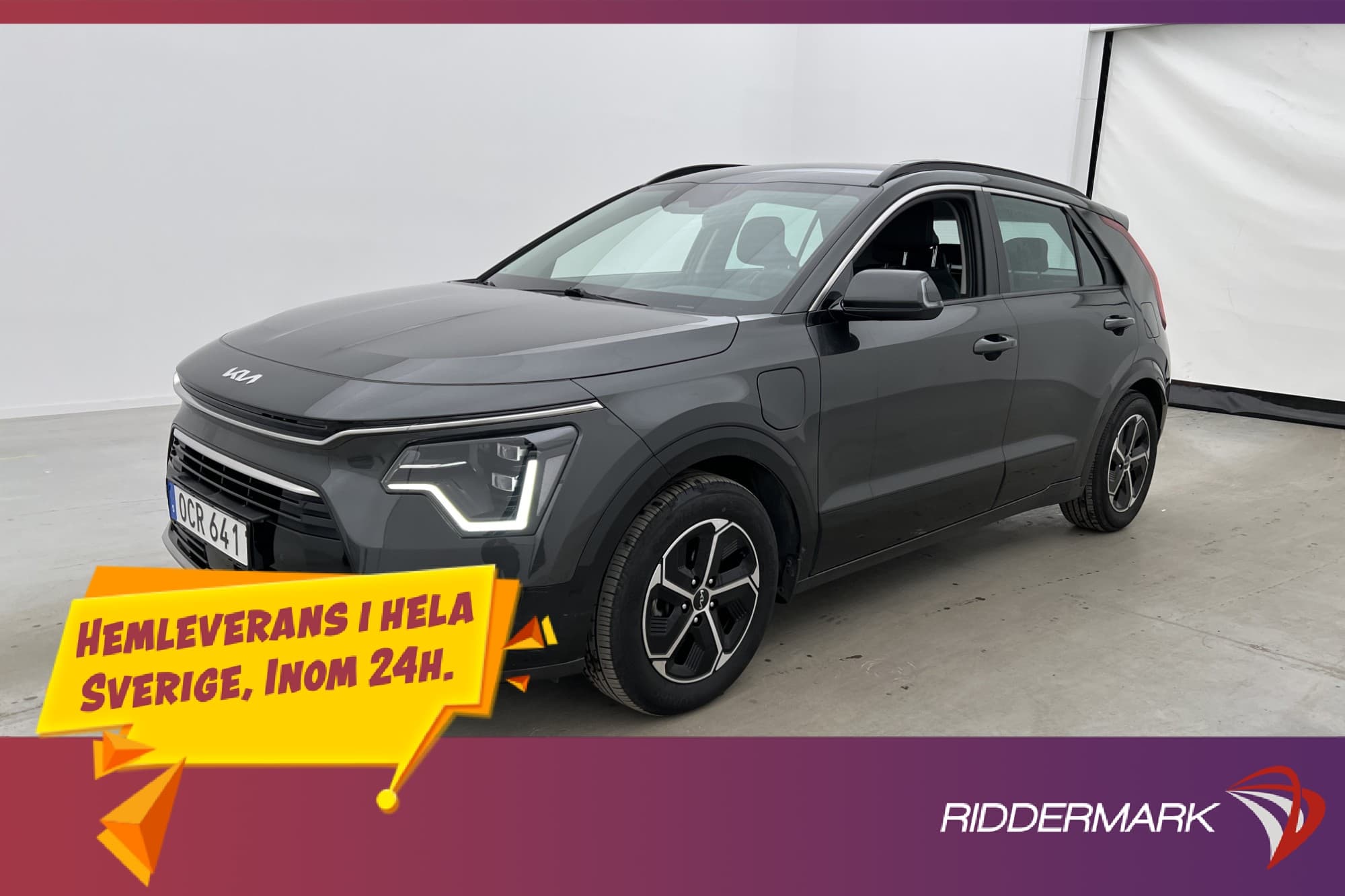 Kia Niro Plug-In-Hybrid Action Kamera CarPlay Rattvärme MOMS