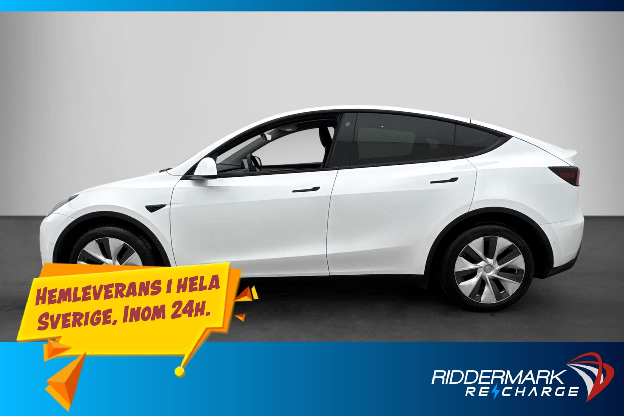 Tesla Model Y Long Range AWD Pano AP Svensksåld MOMS