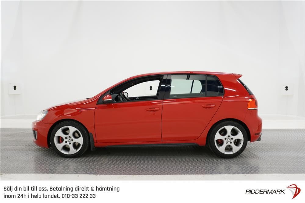 Volkswagen Golf GTI 211hk Välservad Nybesiktigad 0,74l/milexteriör