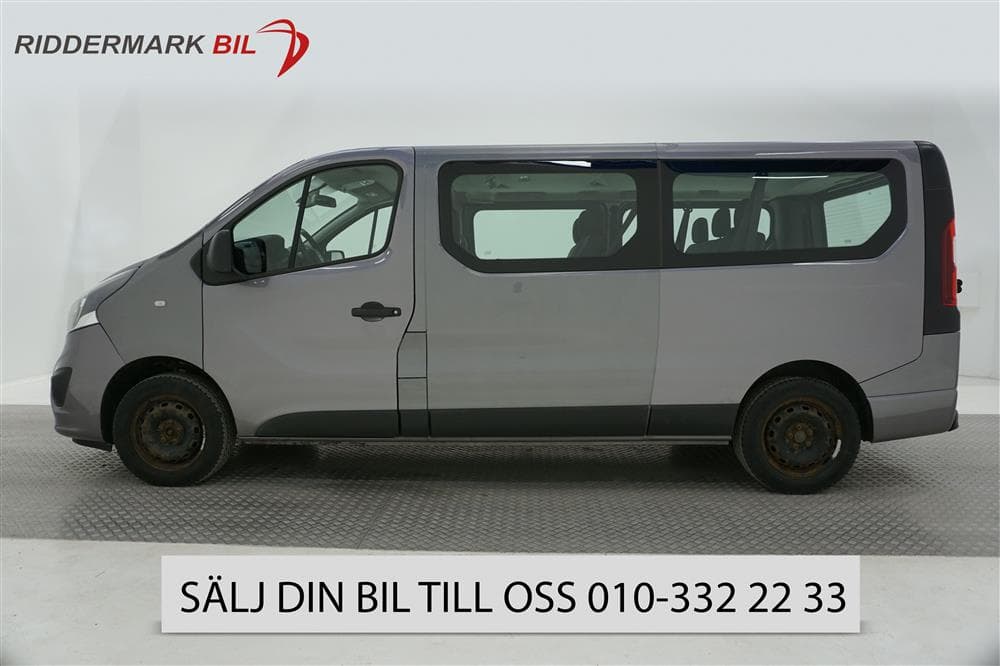 Opel Vivaro 1.6 BITURBO Eu6 125hk Kombi Lång 9-sits Drag 