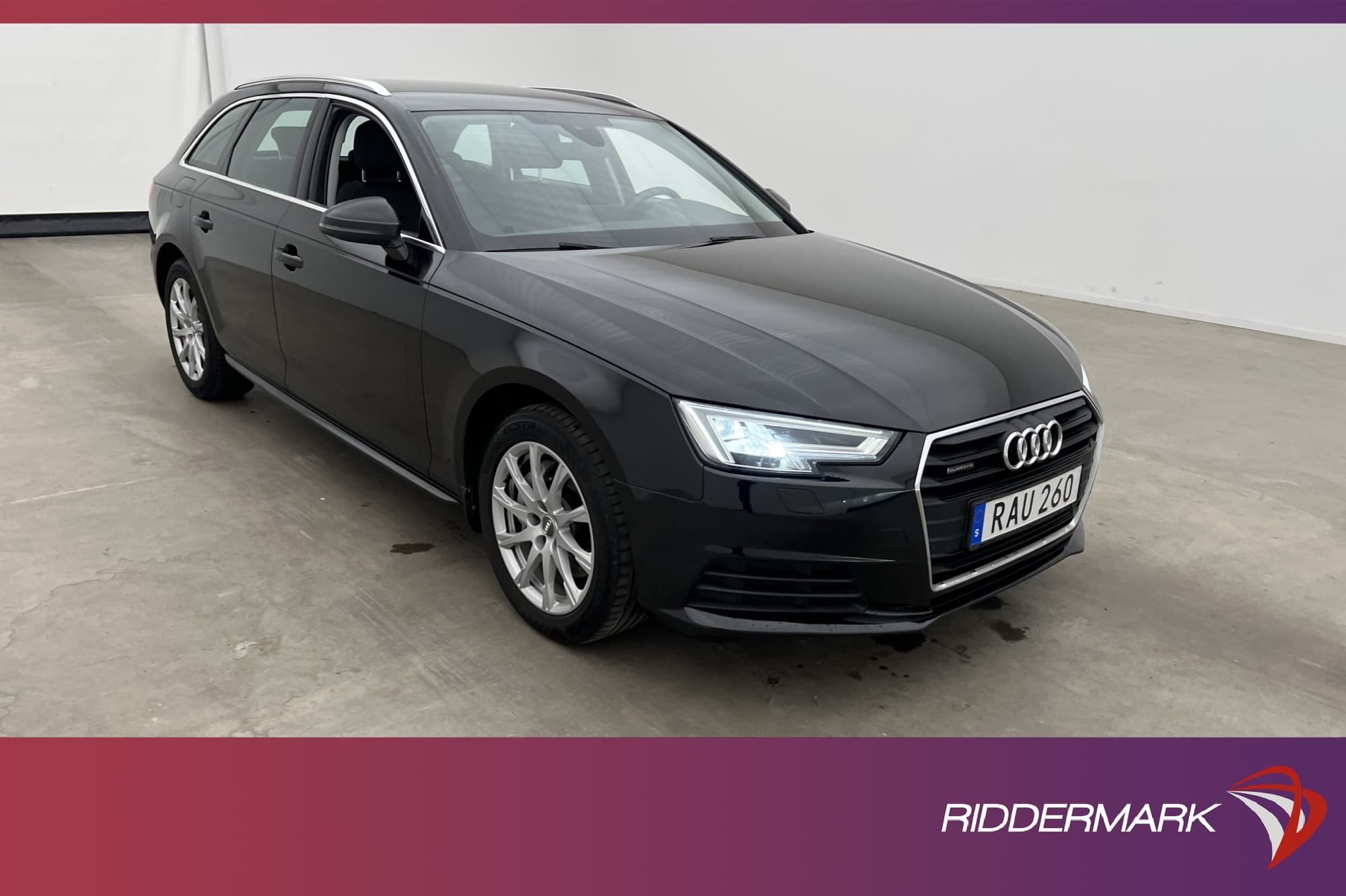 Audi A4 Avant TDI Quattro 190hk Proline P-sensorer Dragkrok
