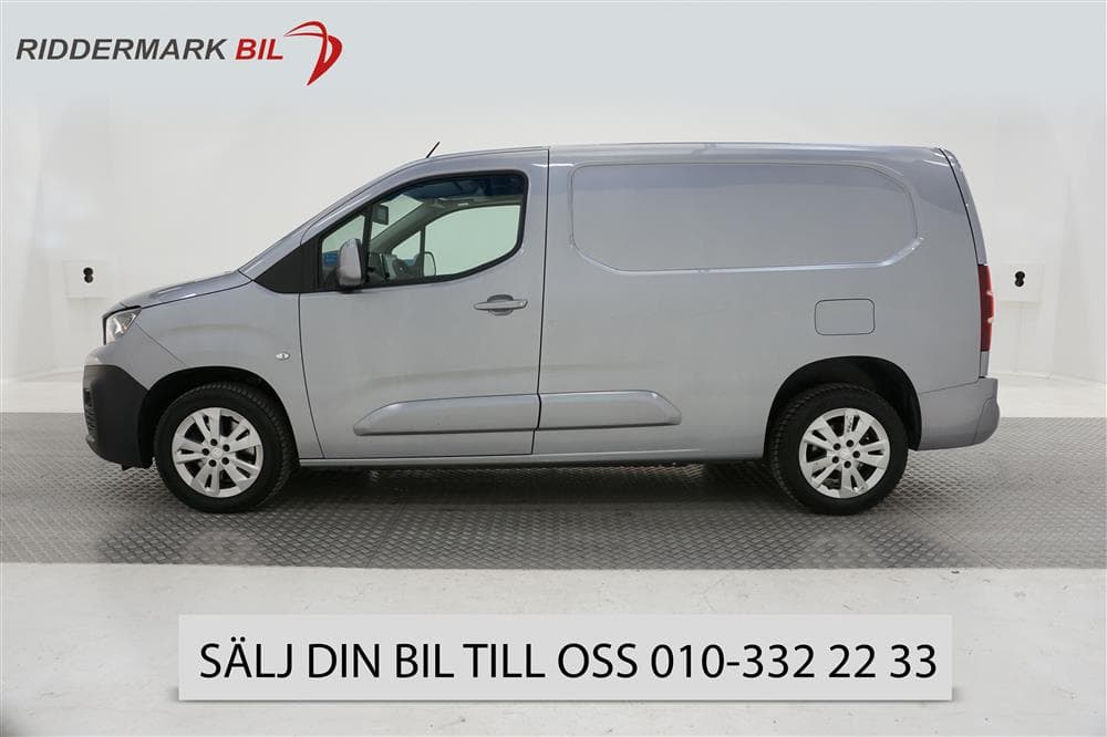 Peugeot Partner PRO 1.5 100hk Eu6 L2 Värmare Moms 0.42l/mil