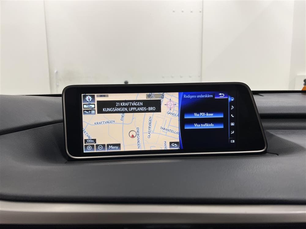 Lexus RX 450h AWD 313hk Hybrid B-Kam Navi Pano Skinn Draginteriör
