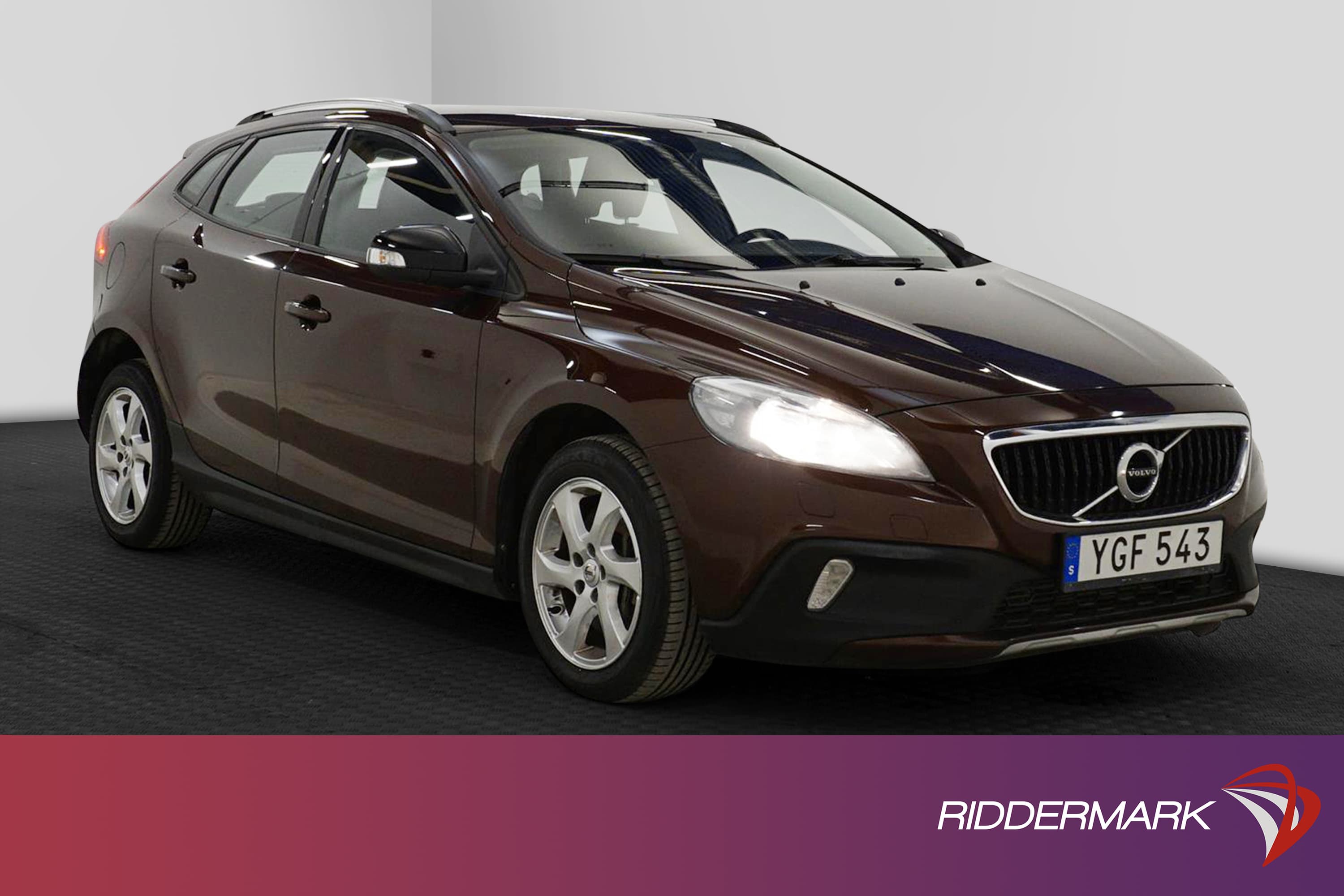 Volvo V40 Cross Country D2 120hk VOC Värmare 0,37l/mil