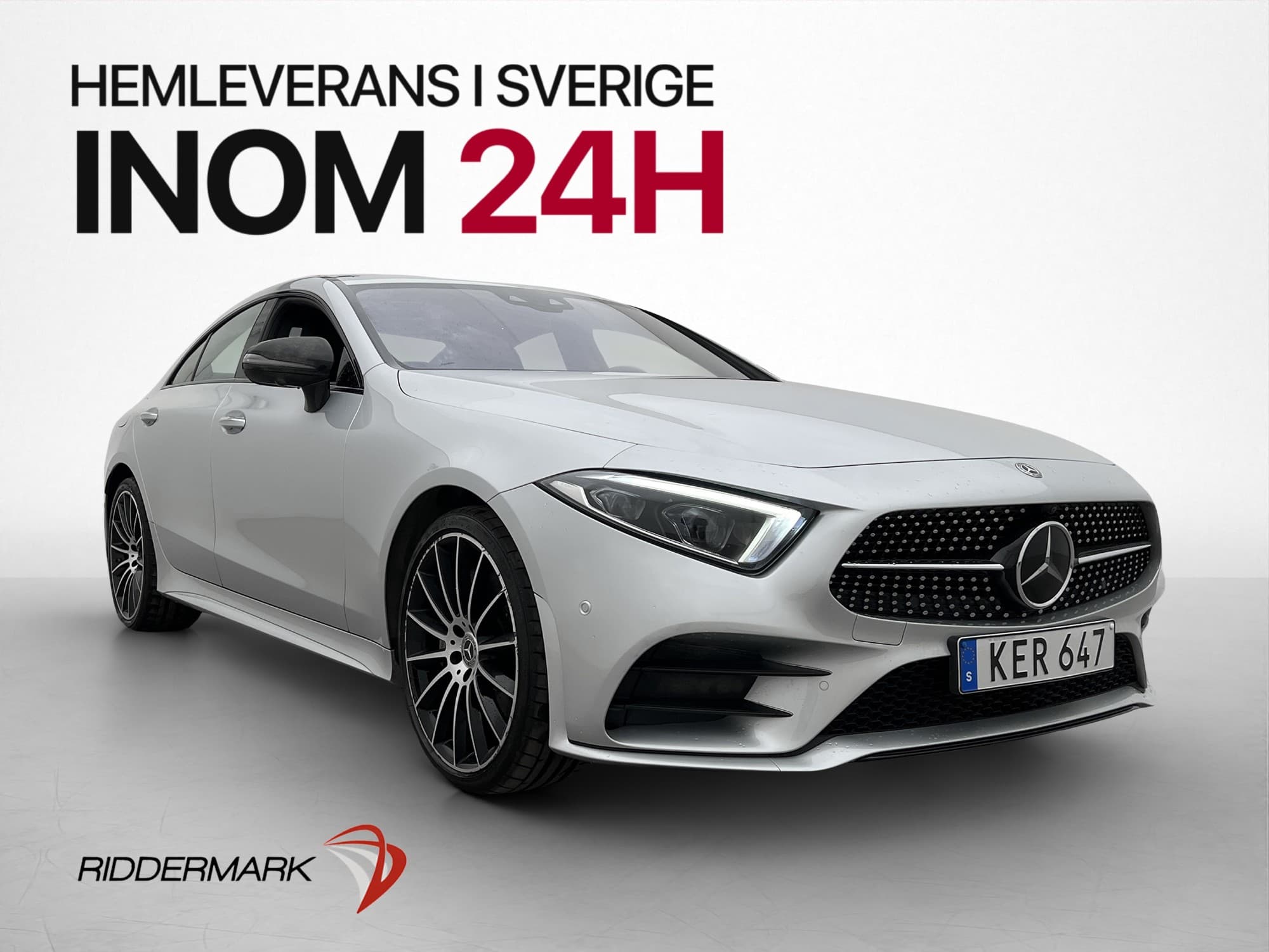 Mercedes-Benz CLS Coupé 450 4M AMG Wide P-Värm 360° Burm