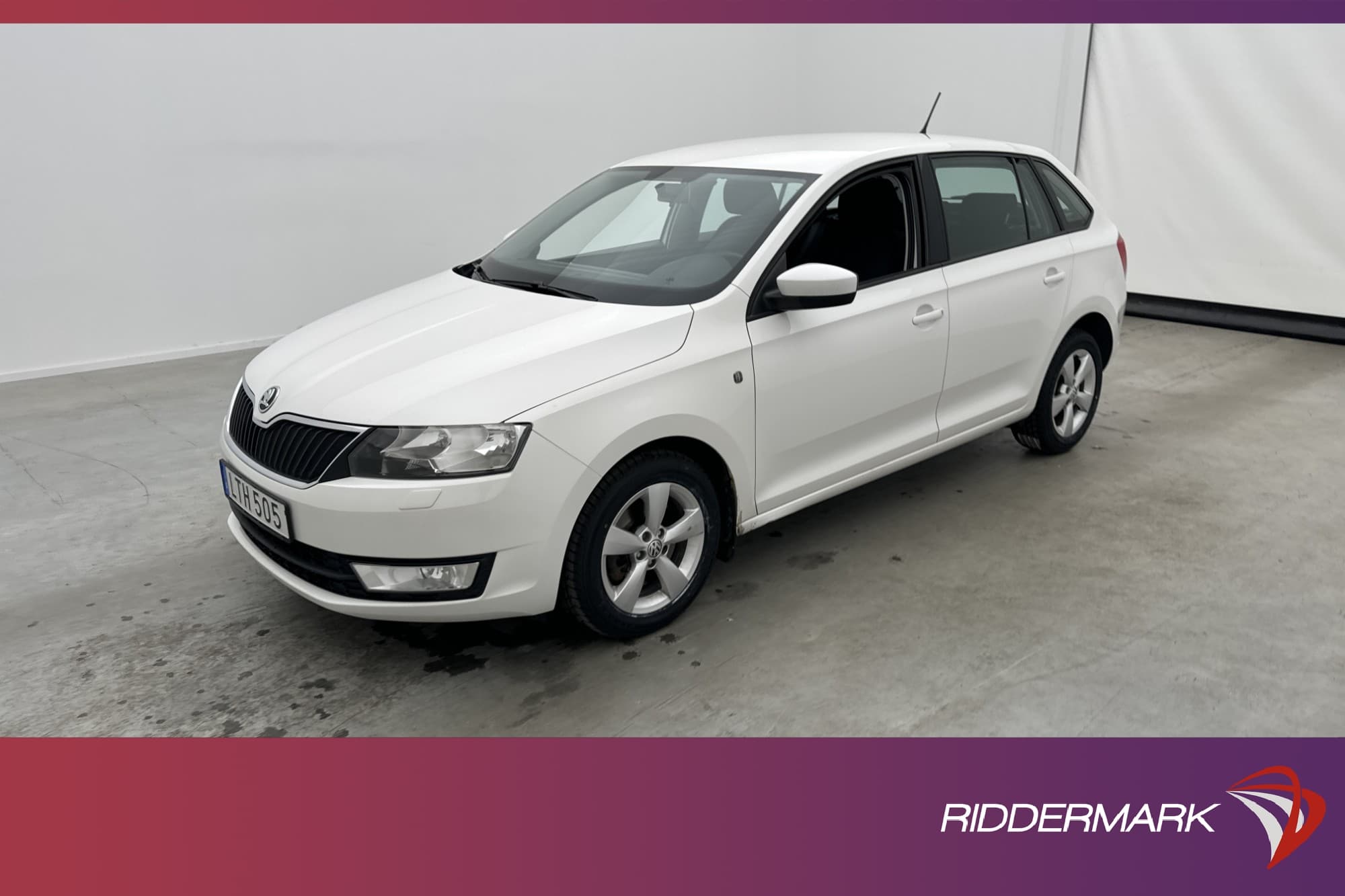 Skoda Rapid Spaceback 1.6 TDI 90hk Plus M&K-Värmare Sensorer