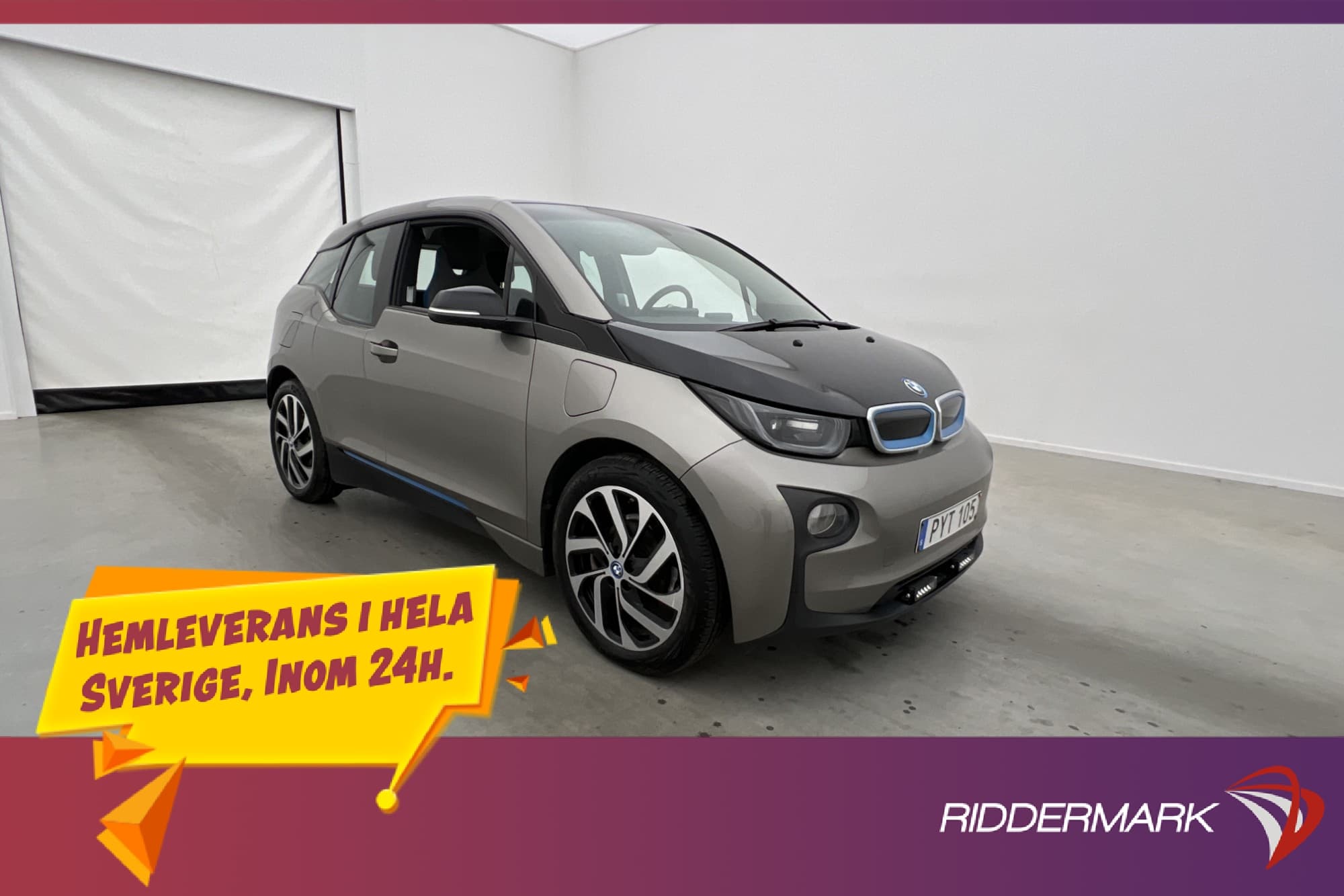 BMW i3 170hk 60 Ah Comfort Advanced Navi Sensorer Låg skatt