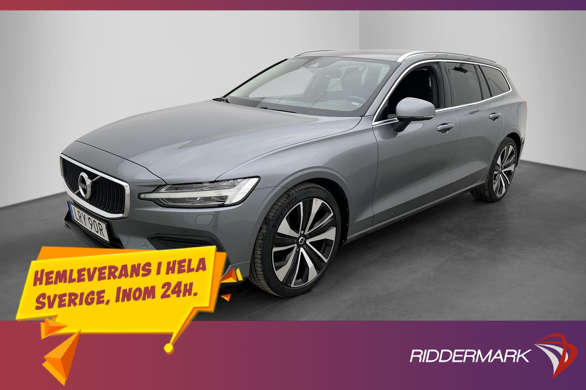 Volvo V60 B4 Advanced Värmare Kamera Drag CarPlay BLIS