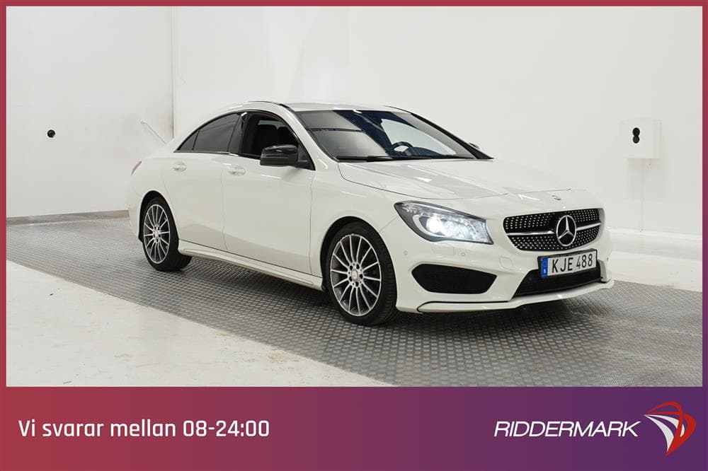Mercedes-Benz CLA 200d AMG Navi Skinn/Alcantara 0,39l/milexteriör