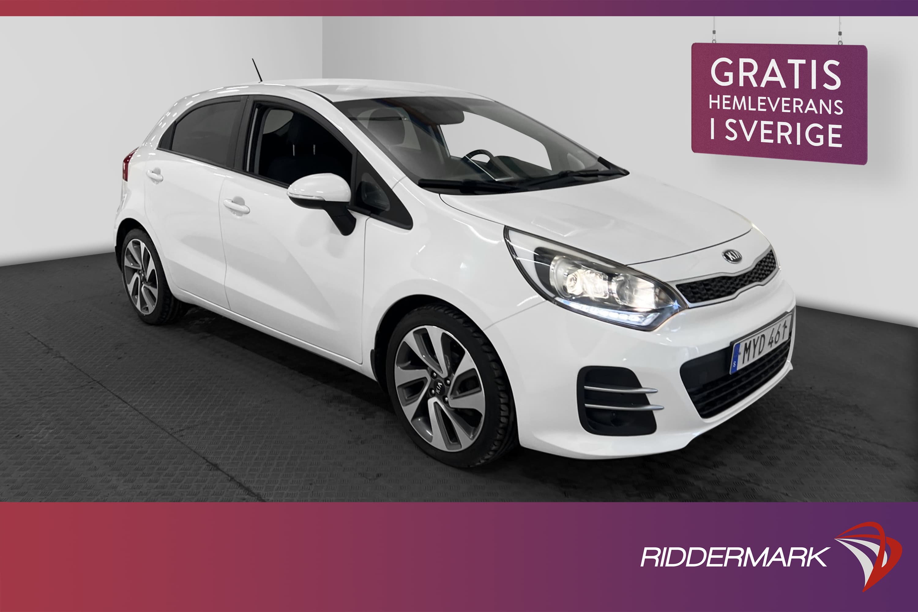 Kia Rio 5-dörrar 1.2 CVVT 84hk