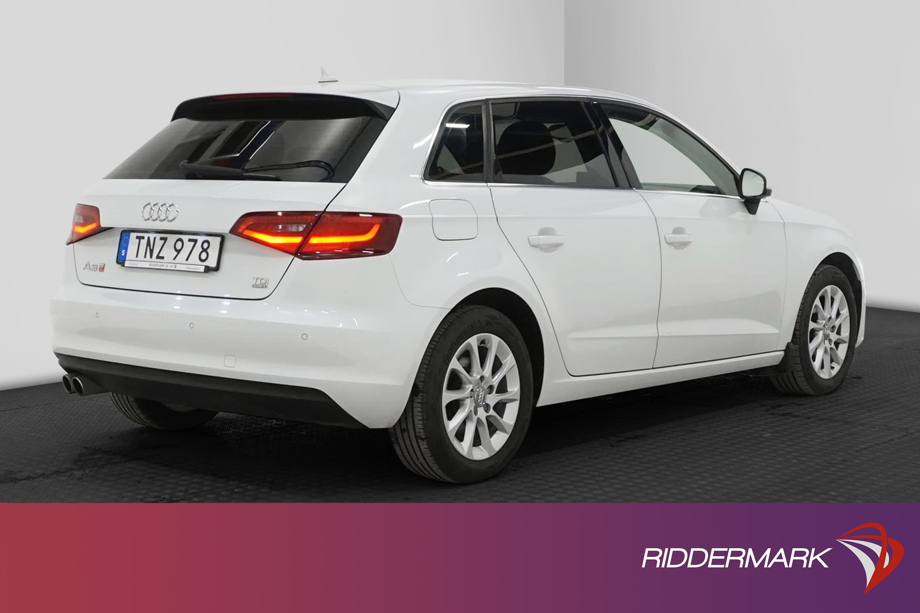 Audi A3 Sportback 2.0 TDI Quattro 150hk Välservad 0,47L/mil