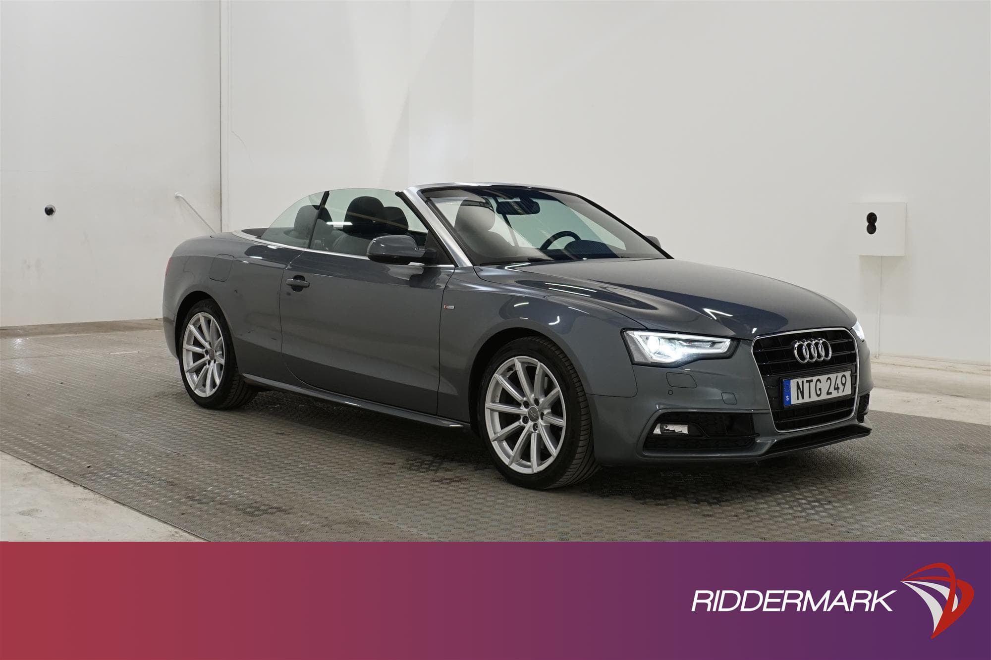 Audi  A5 Cabriolet 2.0 TDI 190hk S Line Låg Skatt 0,47L/mil