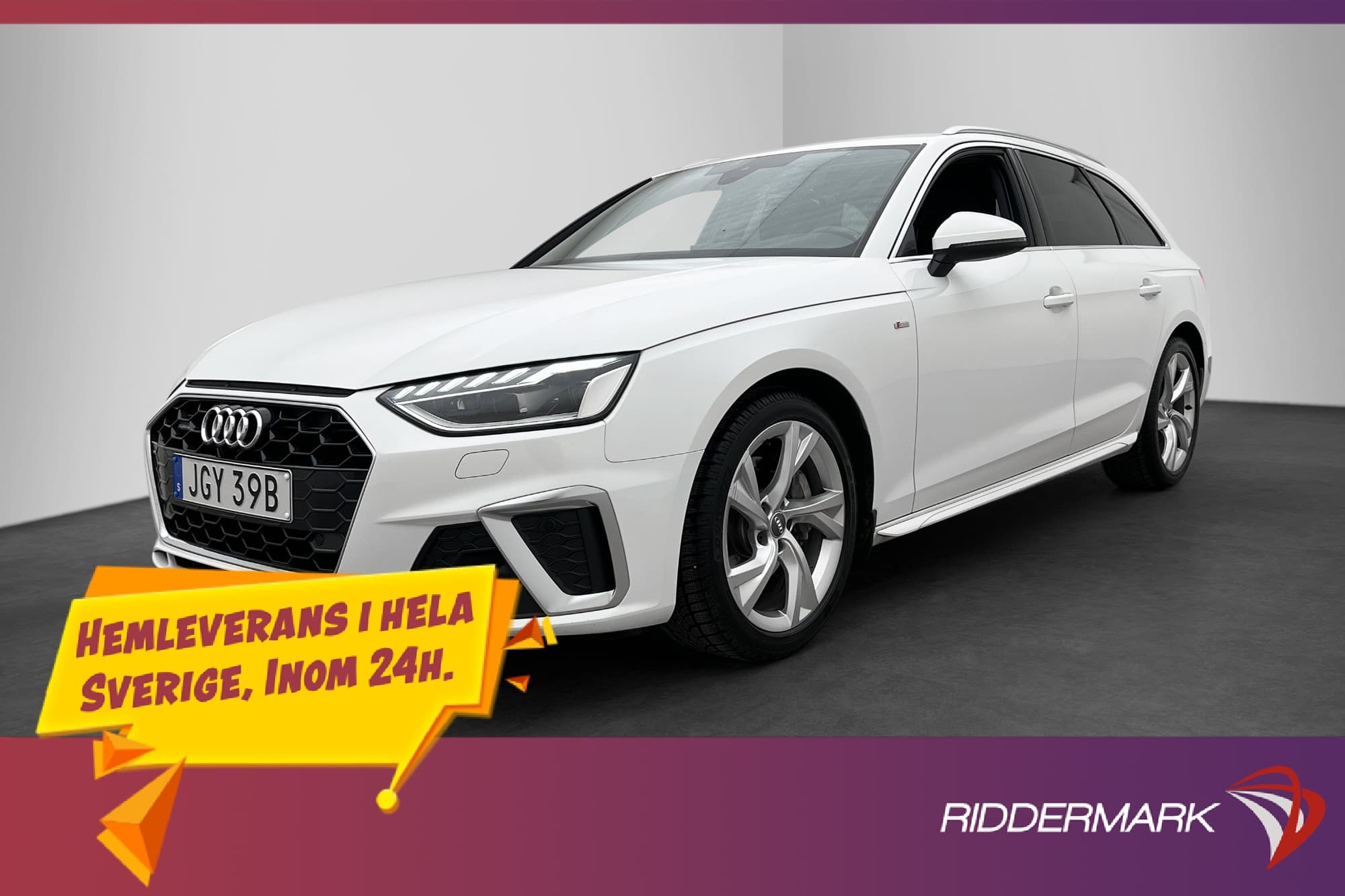 Audi A4 Avant 40 TDI Quattro S-Line Värmare Drag Navi