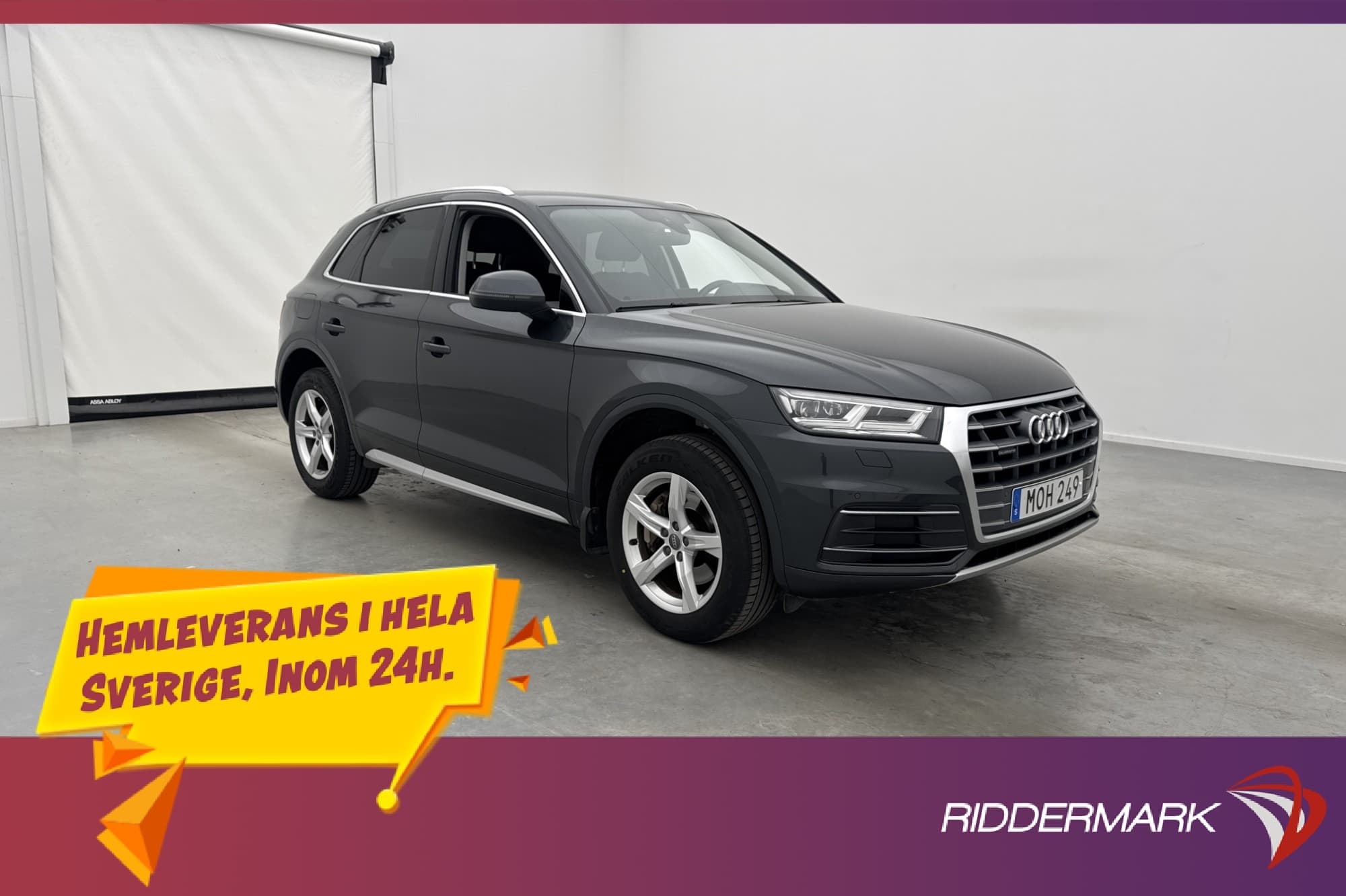 Audi Q5 TDI Quattro 190hk Proline Värmare Dragkrok Sensorer