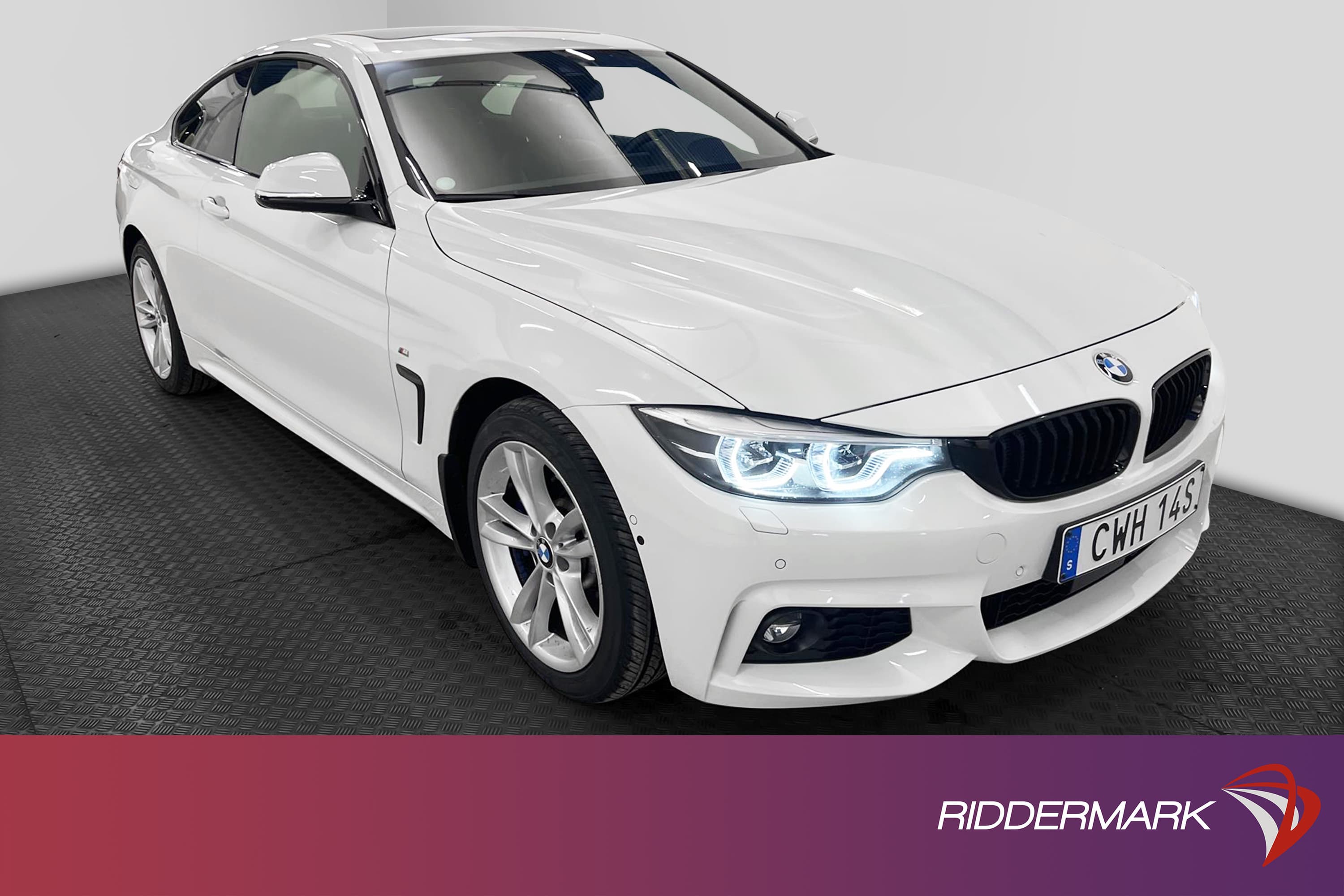 BMW 430d xDrive 258hk M Sport H/K HUD Cockpit Navi Drag 