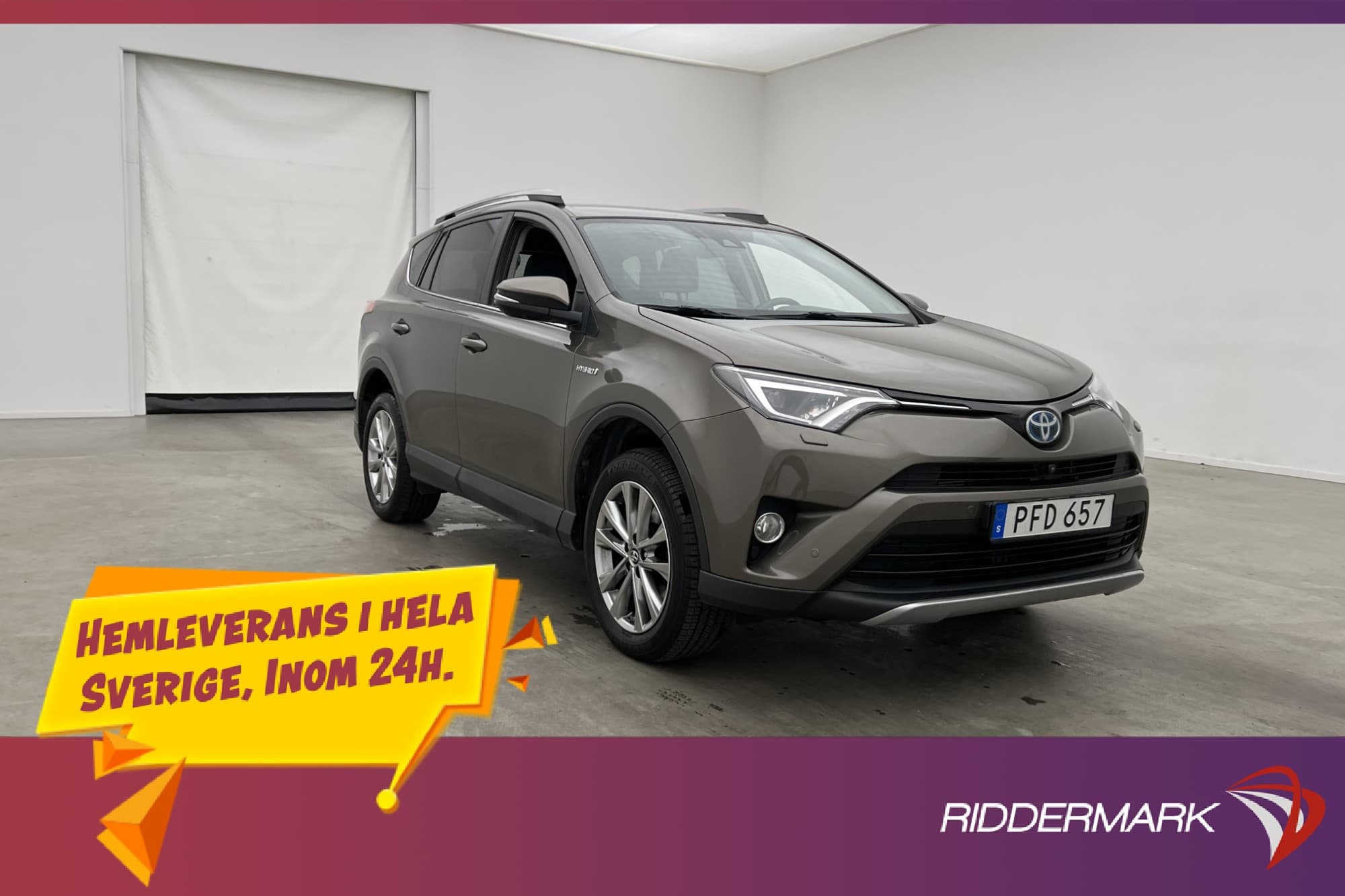 Toyota RAV4 Hybrid 2.5 AWD-i E-CVT Executive Kamera Skinn