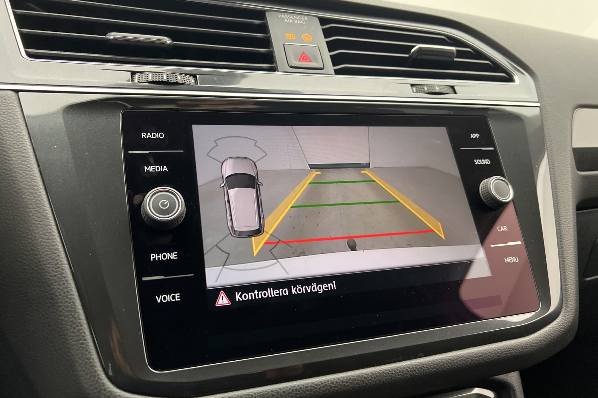 Volkswagen Tiguan Allspace 4M GT 7-Sits Cockpit Kamera Drag