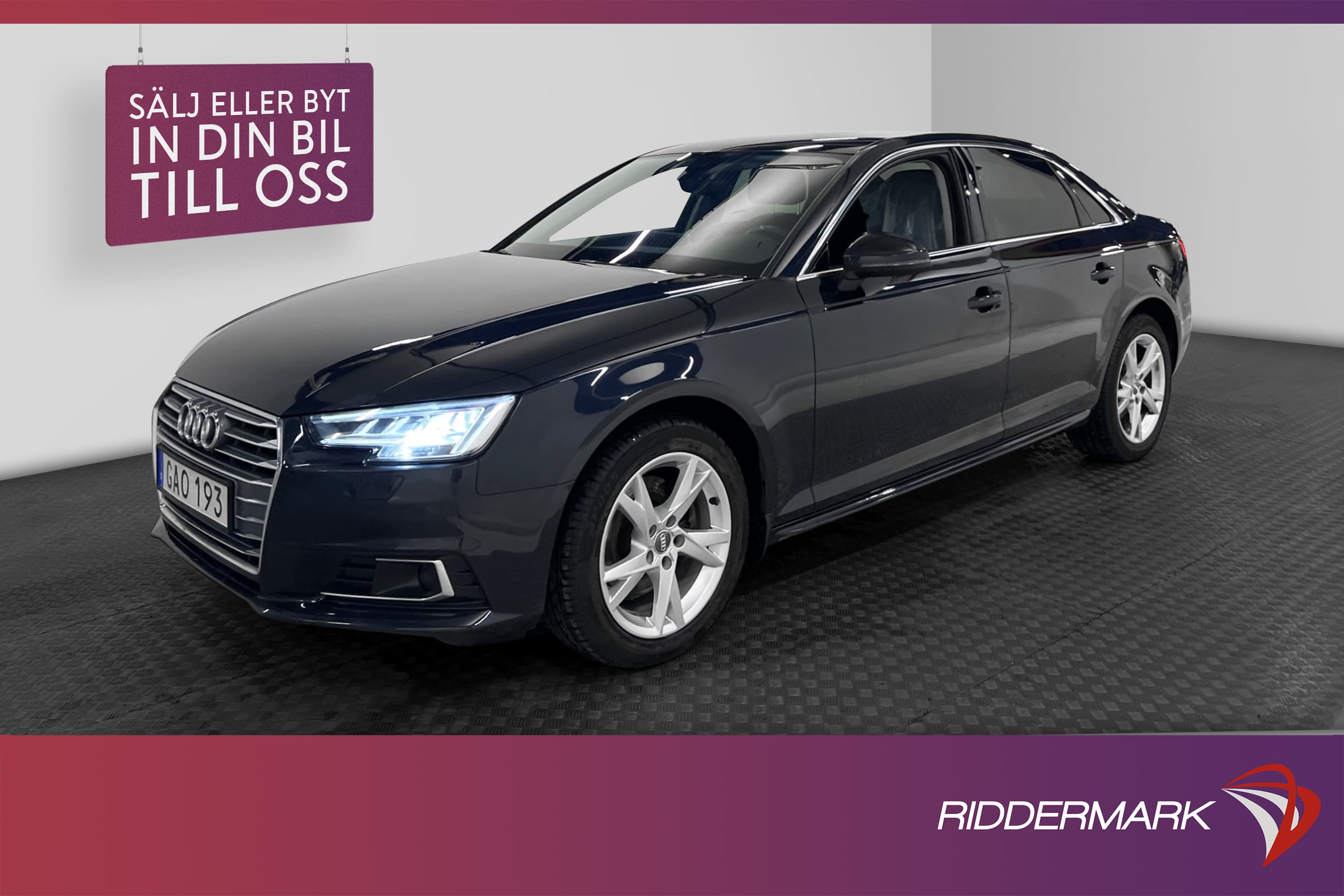 Audi A4 Sedan 40 TFSI 190hk Proline Cockpit Värm Navi Drag