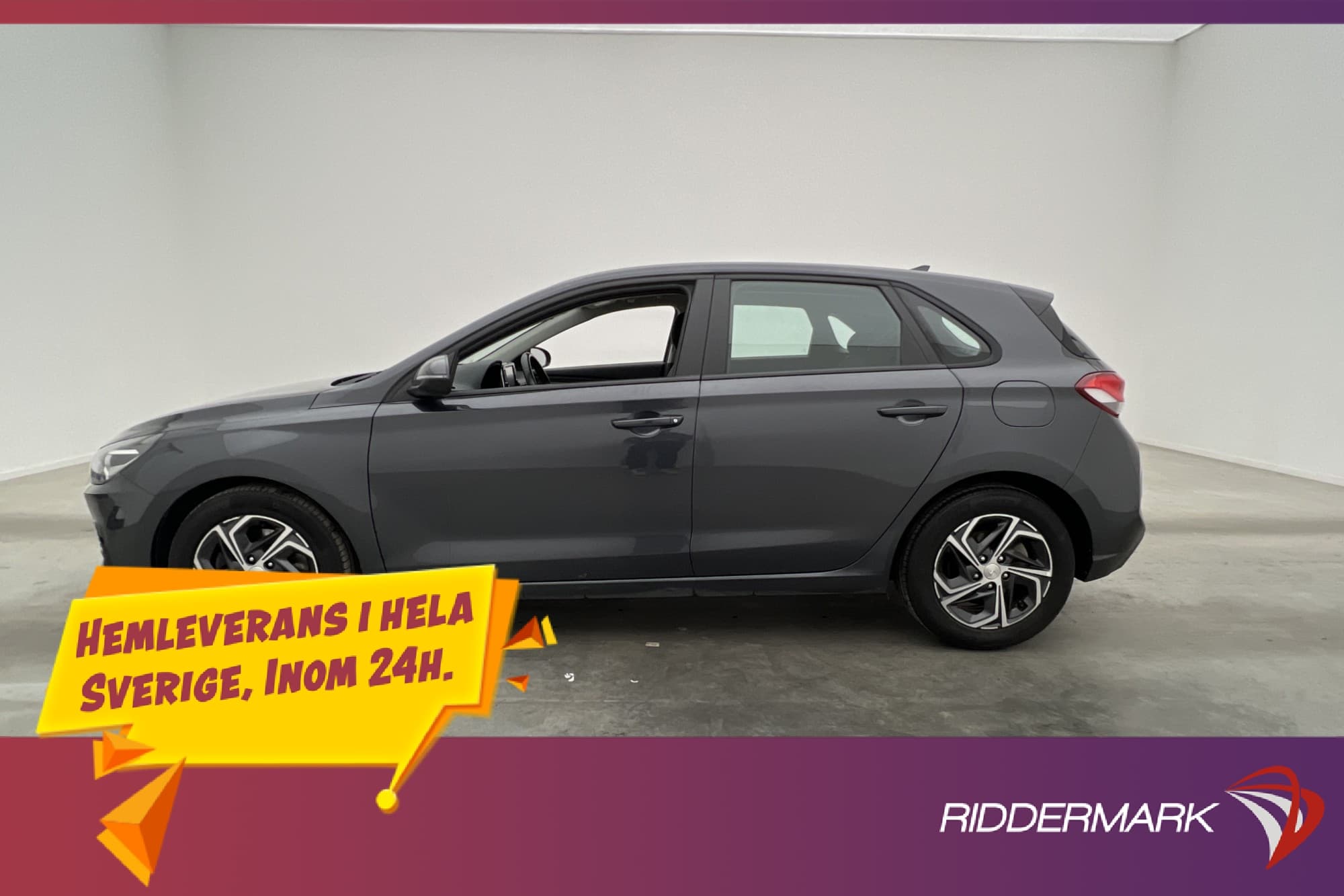 Hyundai i30 1.0 T-GDI 120hk Backkamera CarPlay Sensorer 