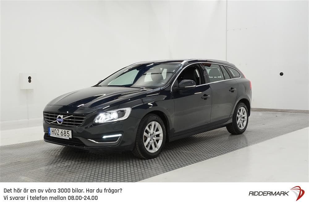Volvo V60 D4 181hk AWD Summum D-Värm Skinn P-Sens 0,59l/milexteriör
