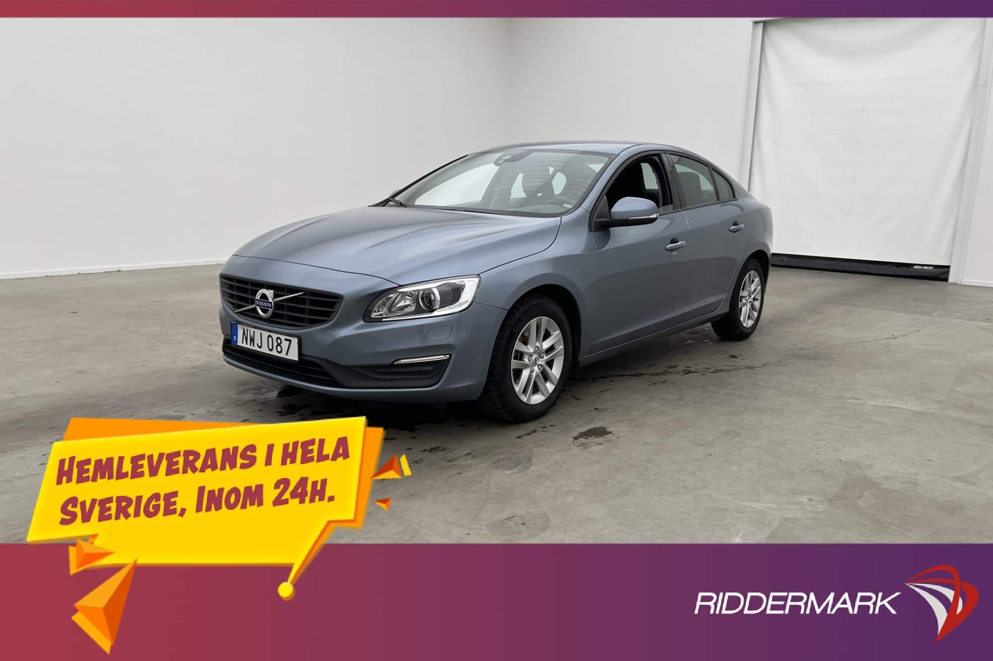 Volvo S60 T3 152hk Classic VOC Värmare Navigation Rattvärme