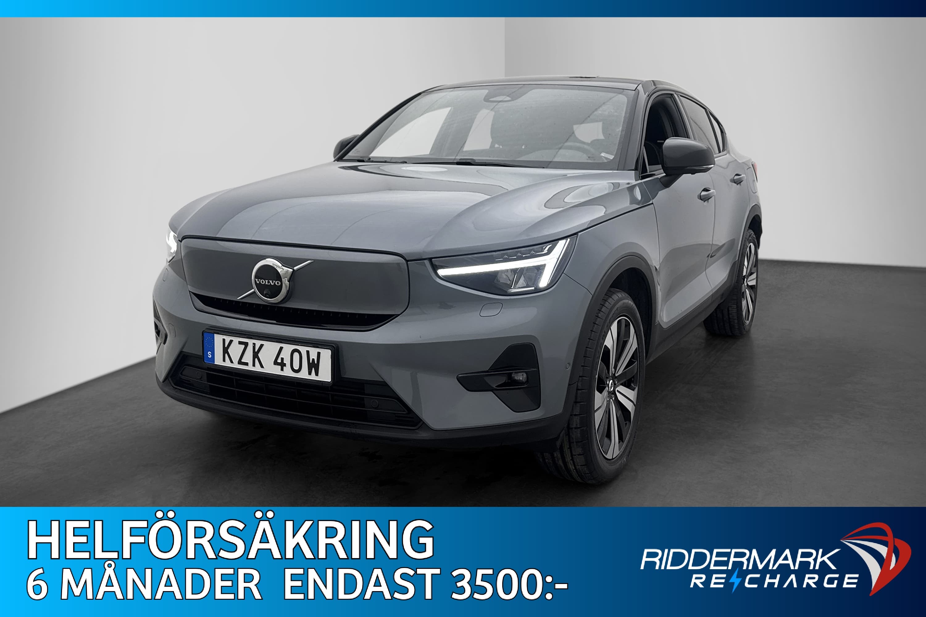 Volvo C40 Recharge Twin motor Värmare Pano H/K Dragkrok 360°