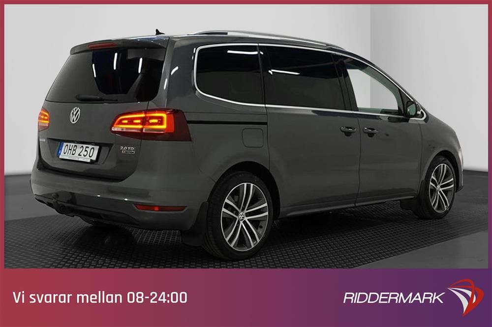 Volkswagen Sharan 184hk 4M 7-Sits Värmare B-Kameraexteriör
