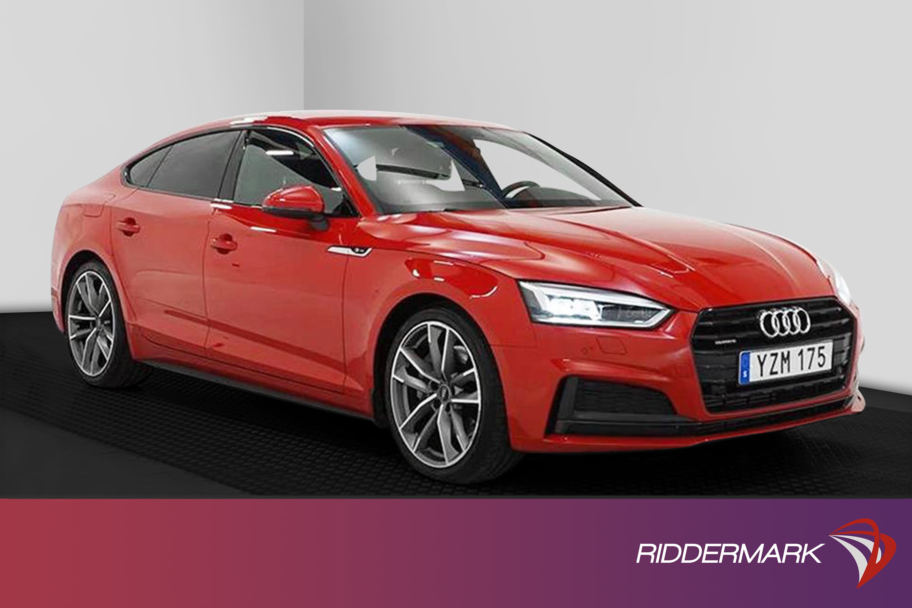 Audi A5 2.0 TFSI Sportback 252hk Quattro S-Line Värmare Dragexteriör
