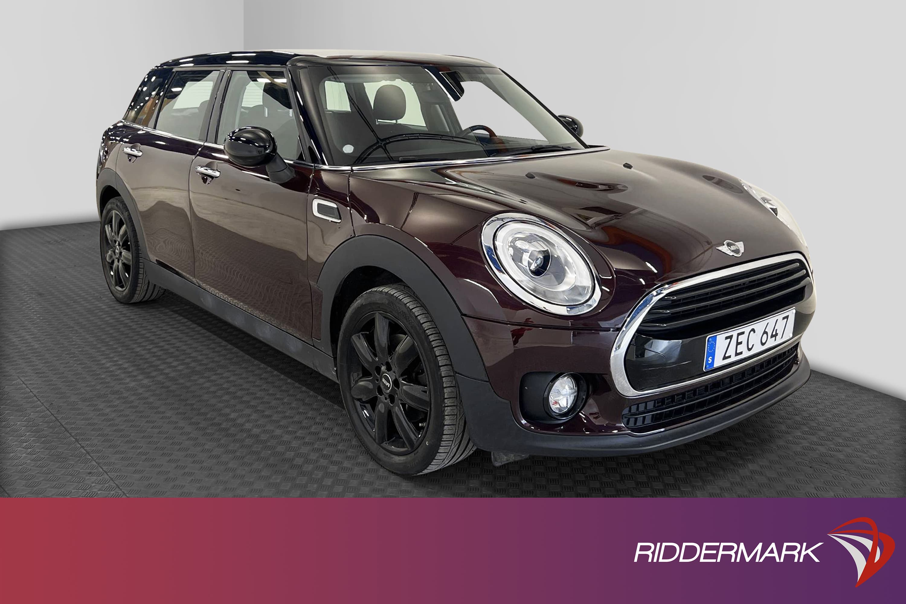 MINI Clubman 136hk Salt En-brukare Sensorer Välserv 0,5l/mil