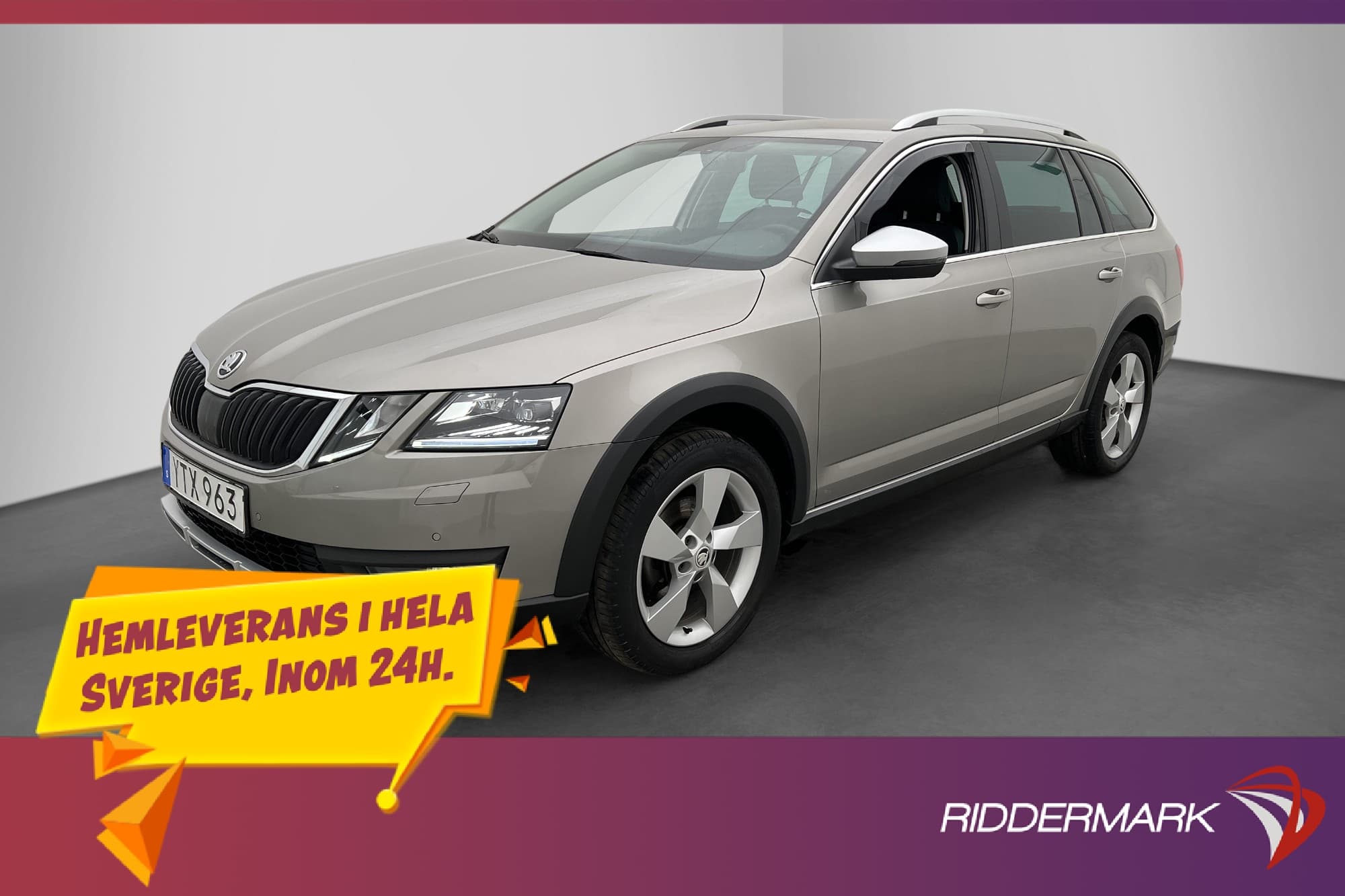 Skoda Octavia Scout TDI 4x4 Premium Värm Cockpit Kamera Drag