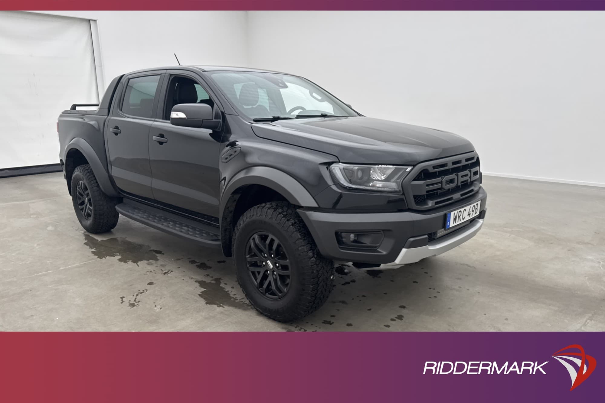 Ford Ranger Raptor 213hk 4x4 Värmare Drag Diff CARPLAY Moms