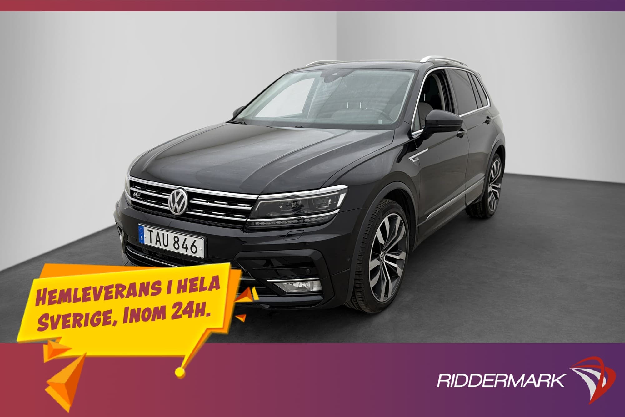 Volkswagen Tiguan 2.0 TDI 190hk 4M R-Line Pano Drag Cockpit