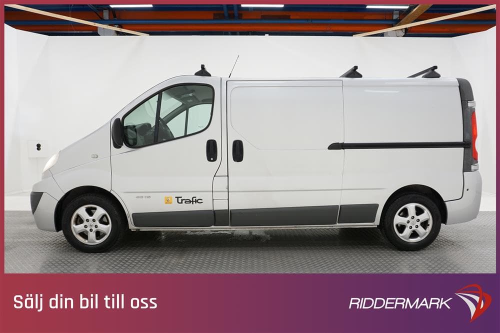 Renault Trafic 2.0 dCi 115hk Lång PDC Drag 