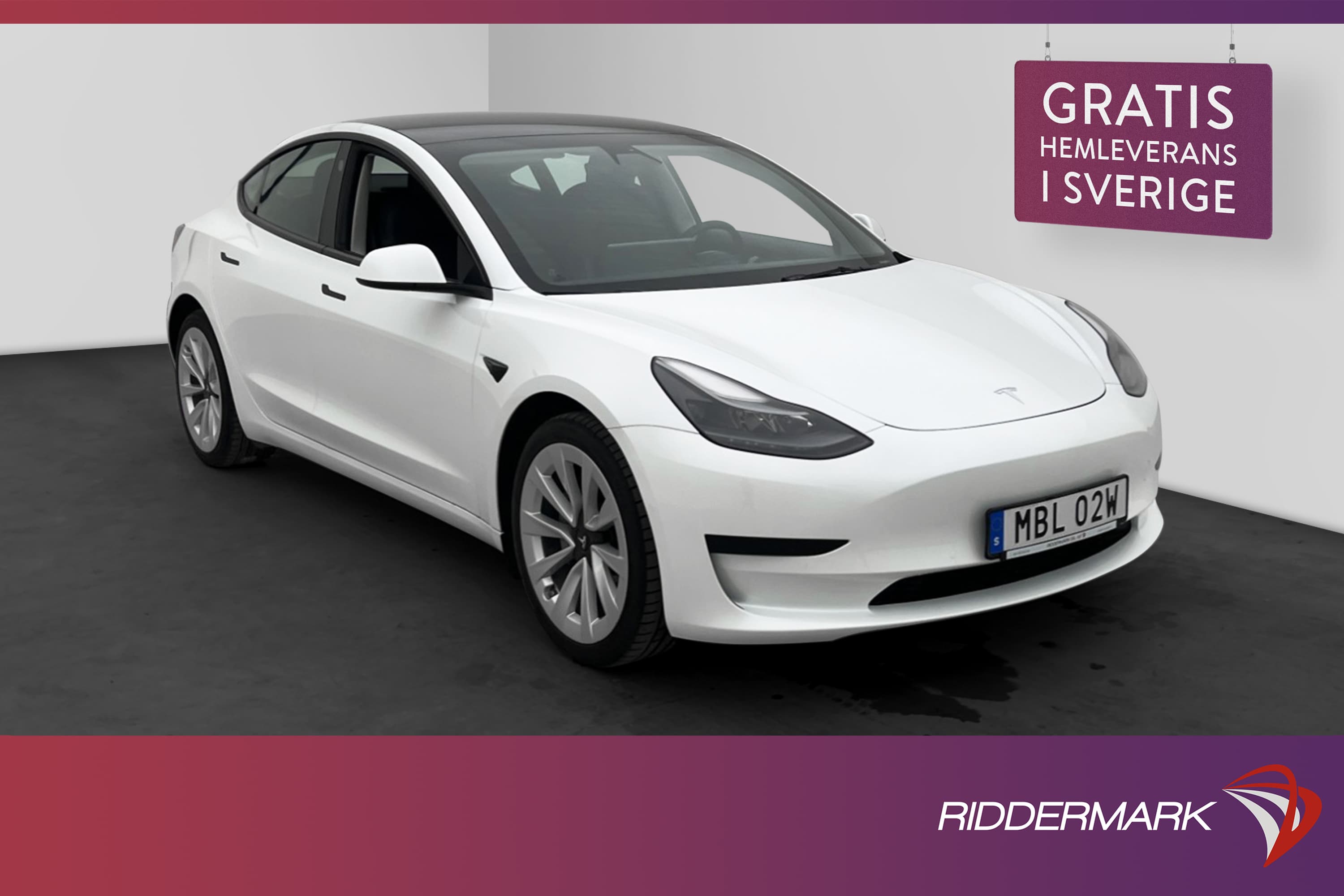 Tesla Model 3 Standard Range Plus 325hk