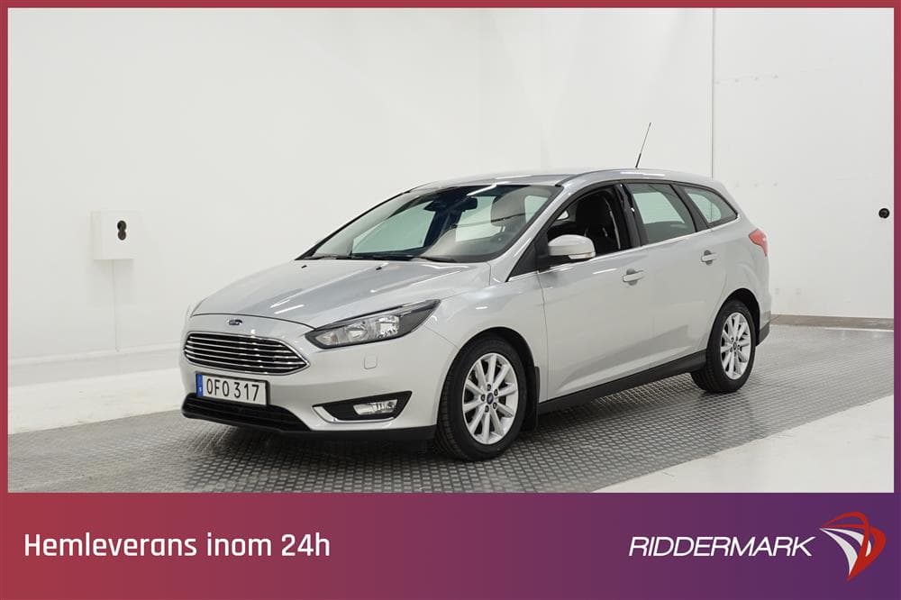 Ford Focus 1.5 TDCi 120hk Välservad Låg Skatt 0,38L/mil exteriör