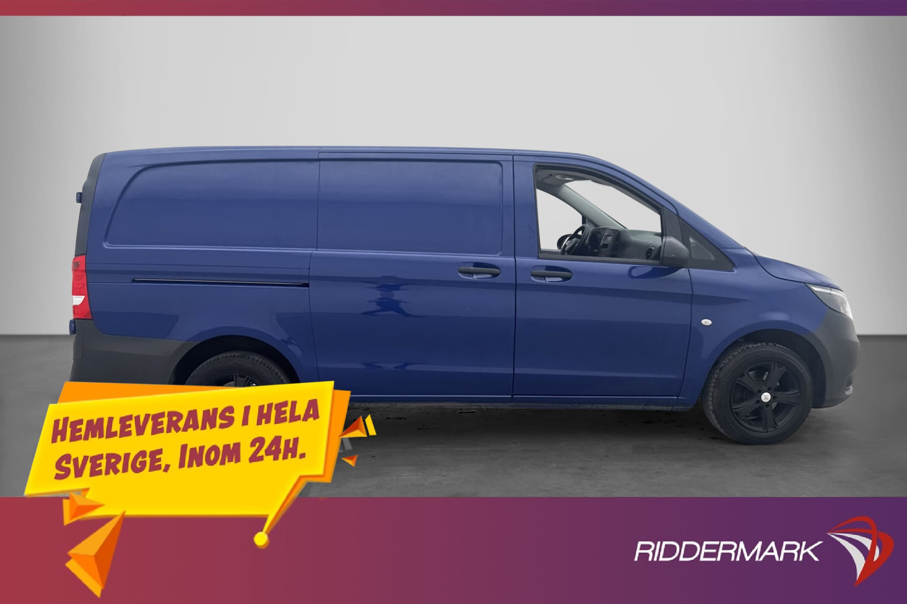 Mercedes-Benz Vito 114CDI Värmare Farthållare 3-Sit PDC Moms