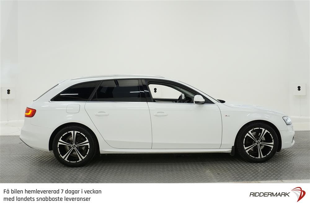 Audi A4 2.0 TDI 190hk Quattro S-Line D-Värm Drag 0,52l/milexteriör
