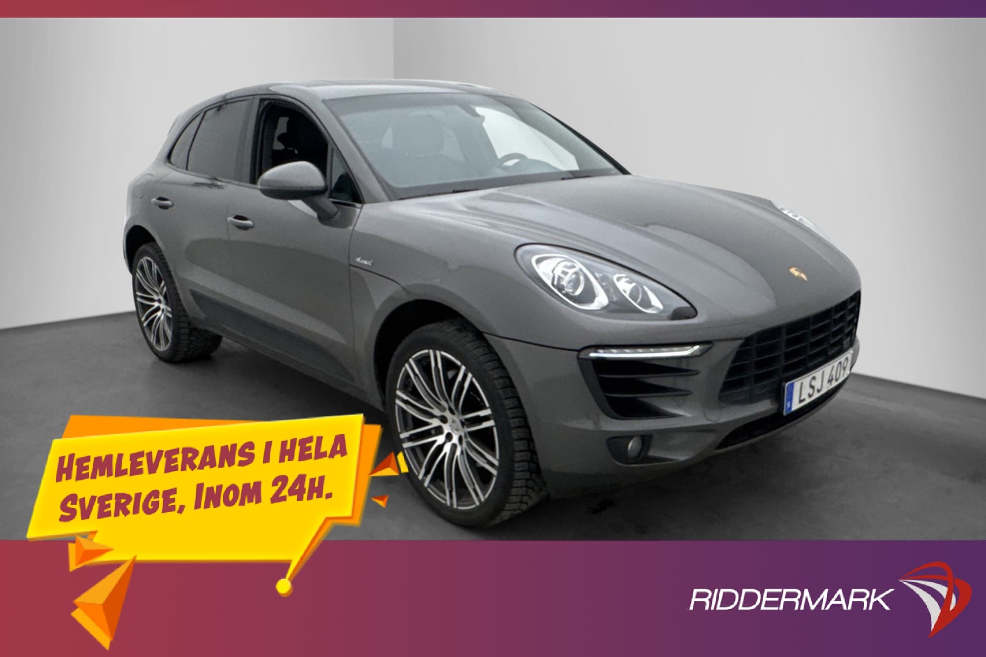 Porsche Macan S 258hk Sport Chrono Pano Navi Kamera Drag