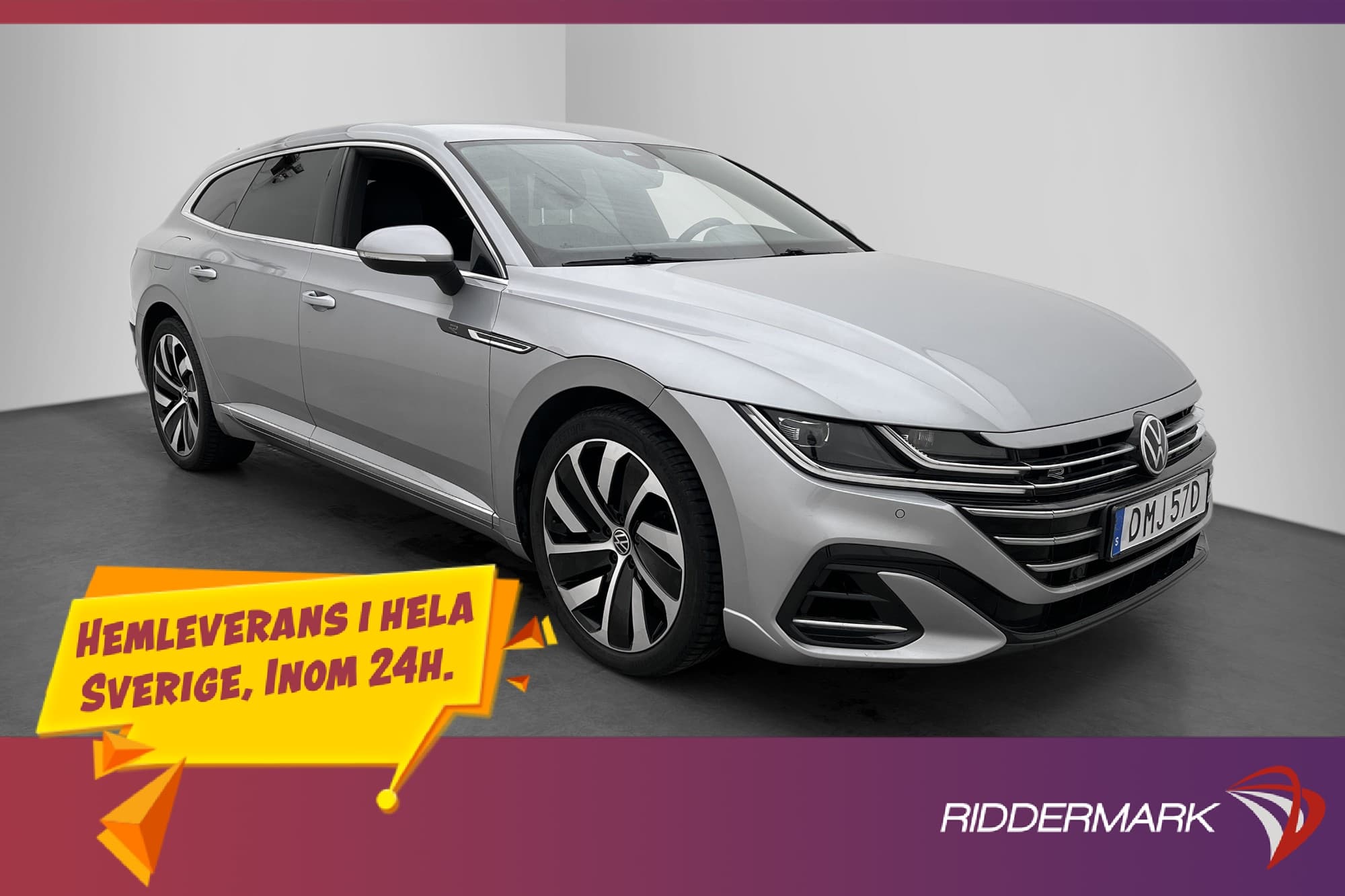 Volkswagen Arteon SB TDI 200hk 4M R-Line Kamera D-värm MOMS