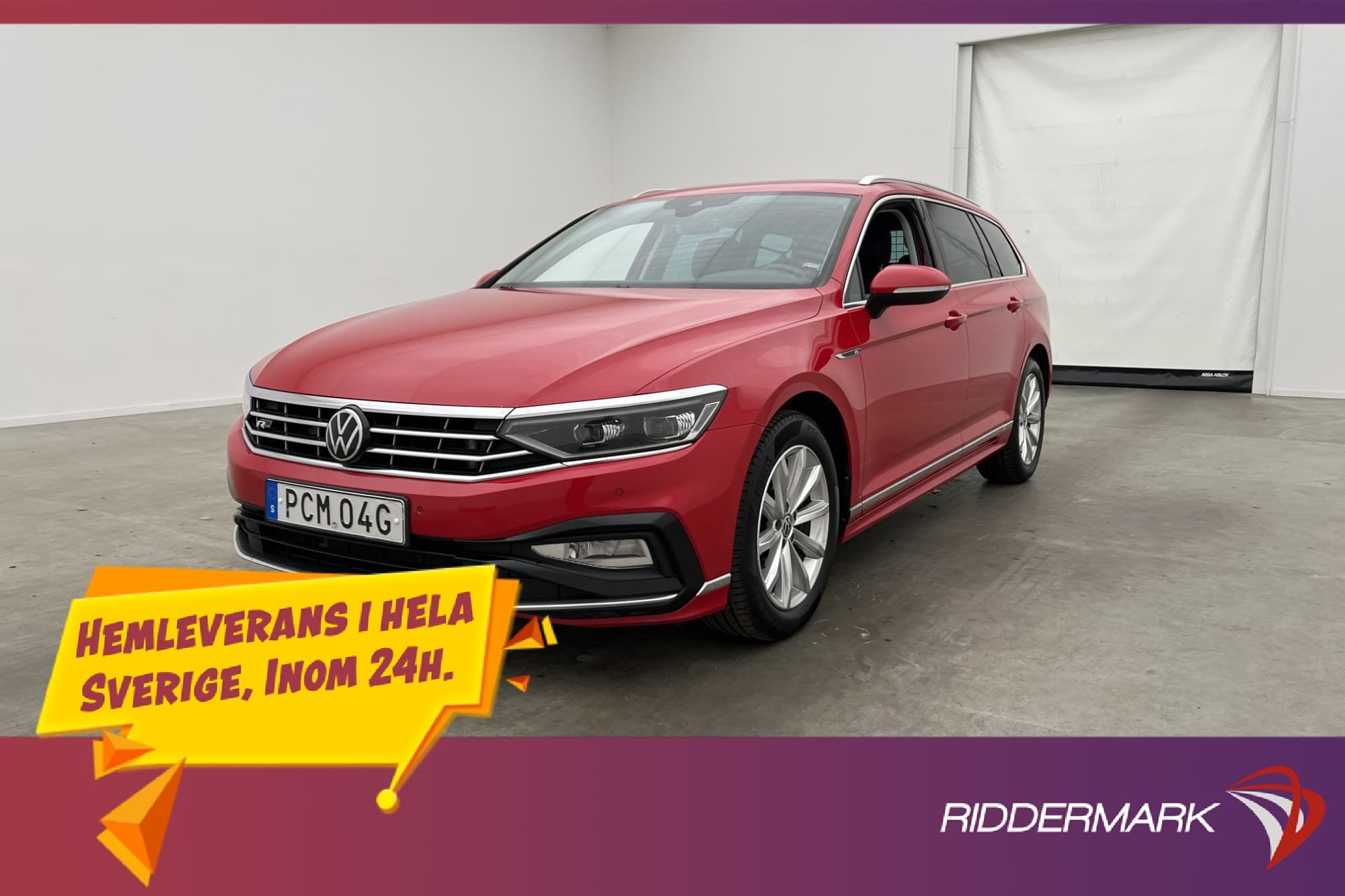 Volkswagen Passat 2.0 TDI 200hk R-Line Värmare Drag Cockpit 