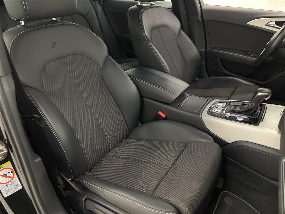 Audi A6 2.0 TDI 190hk Quattro S-Line D-Värm Drag 0,51l/milinteriör