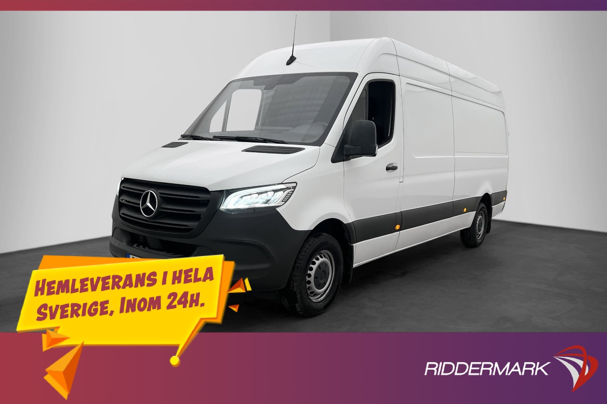 Mercedes-Benz Sprinter L3H2 315 Värmare Drag CARPLAY MOMS