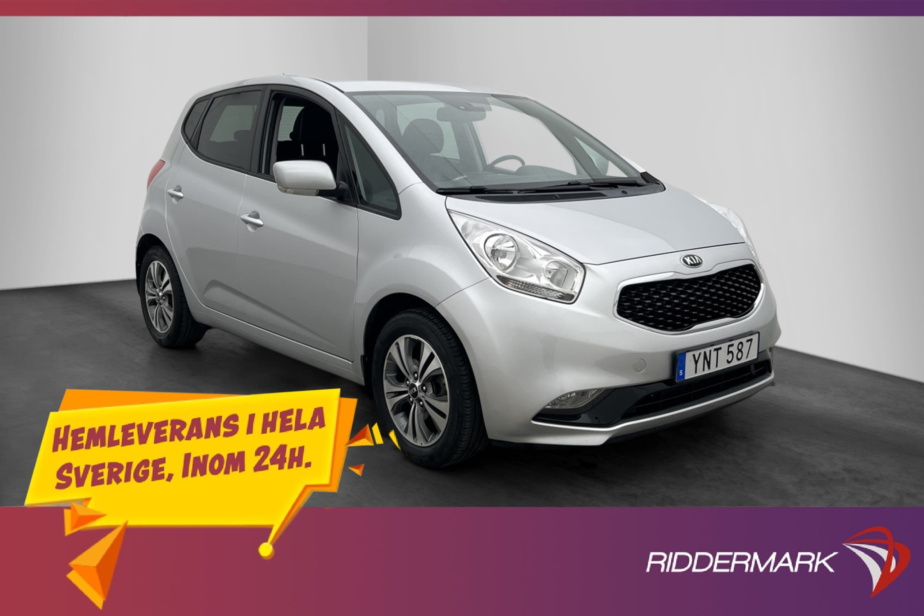Kia Venga 125hk Comfort M&K-Värmare Drag Sensorer En-Brukare