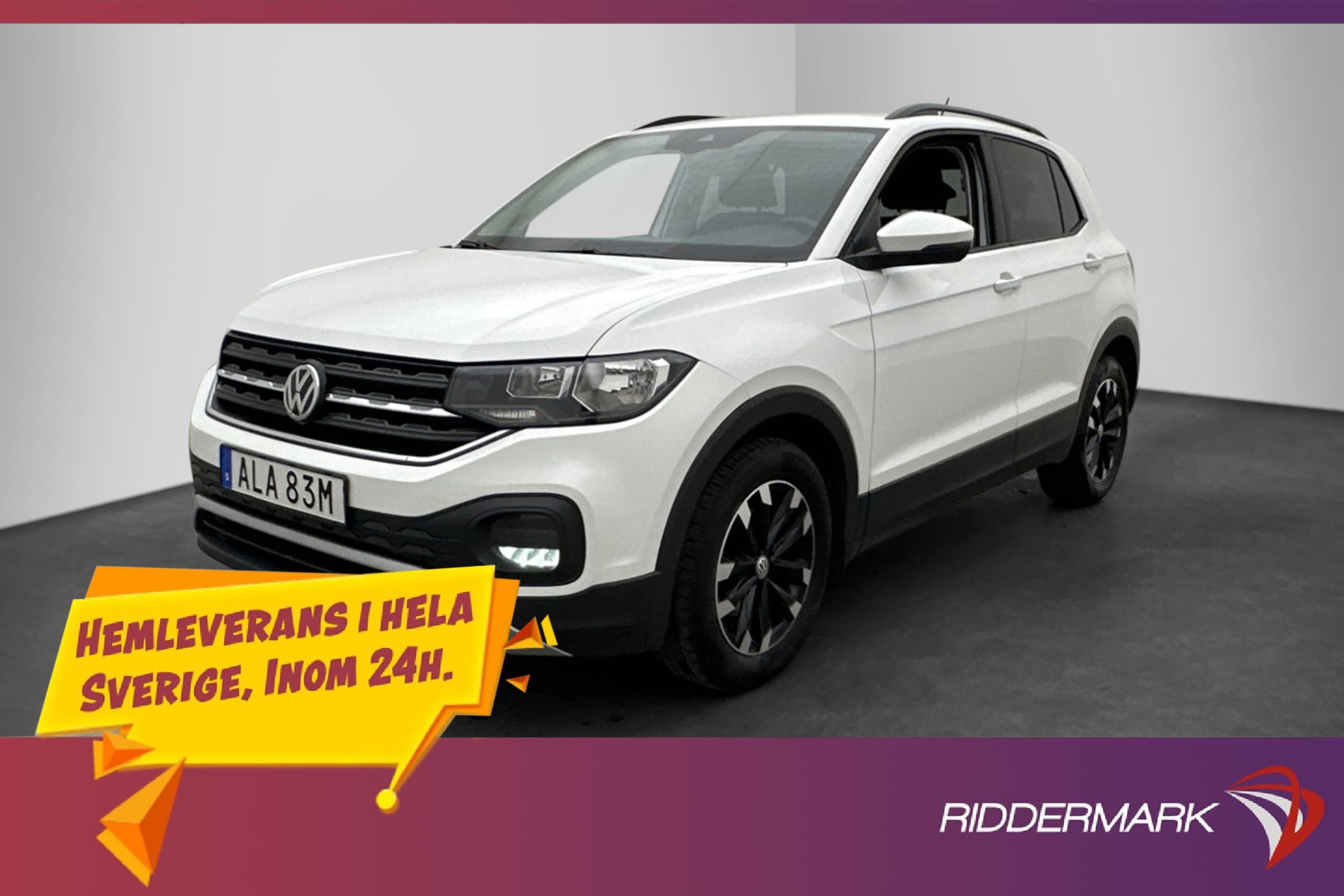 Volkswagen T-Cross 1.0 TSI 95hk Döda-vinkel varn Lane Assist