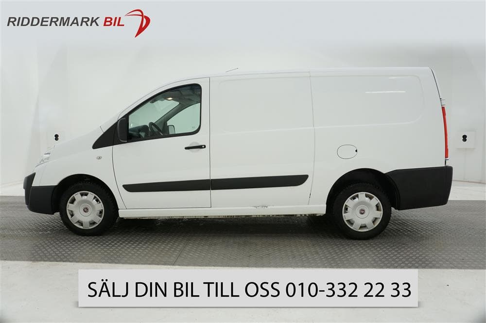 Fiat Scudo 2.0 130hk Värmare Lång 3-sits Drag