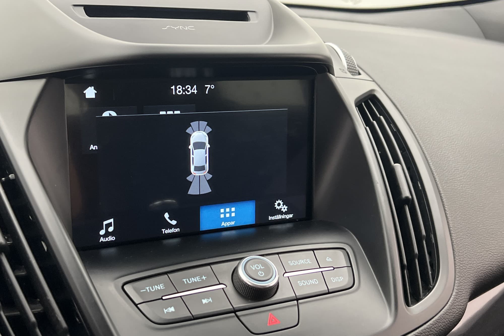 Ford Kuga 1.5 150hk ST-Line Sensorer Keyless Farthållare