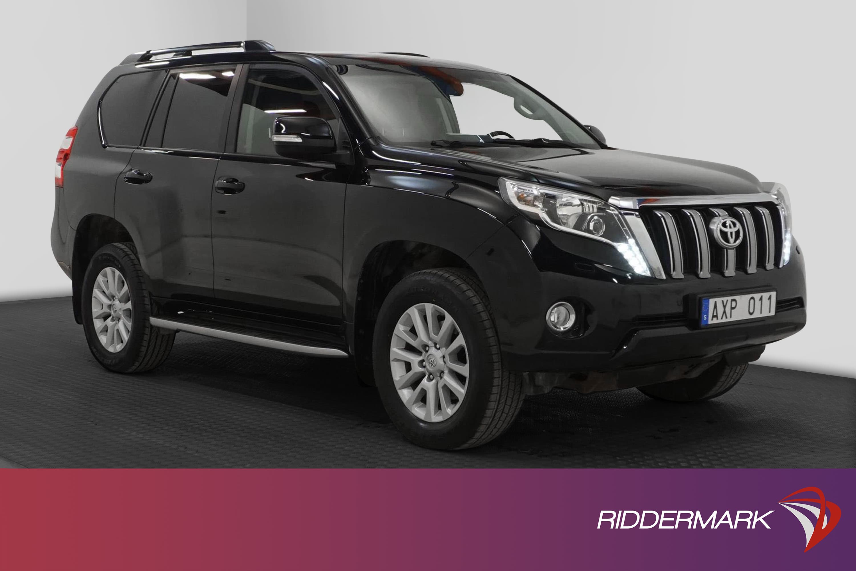 Toyota Land Cruiser Prado 4WD 190hk 7 Sits B-Kam Skinn