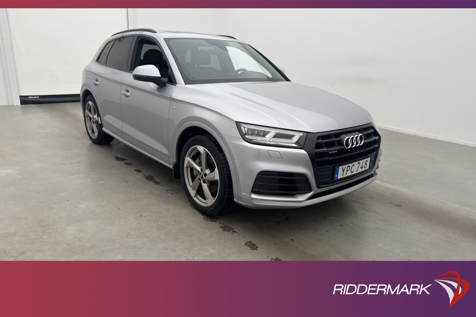 Audi Q5 TDI Q 190hk S-Line Pano D-Värm Luft Drag 0,52L/mil