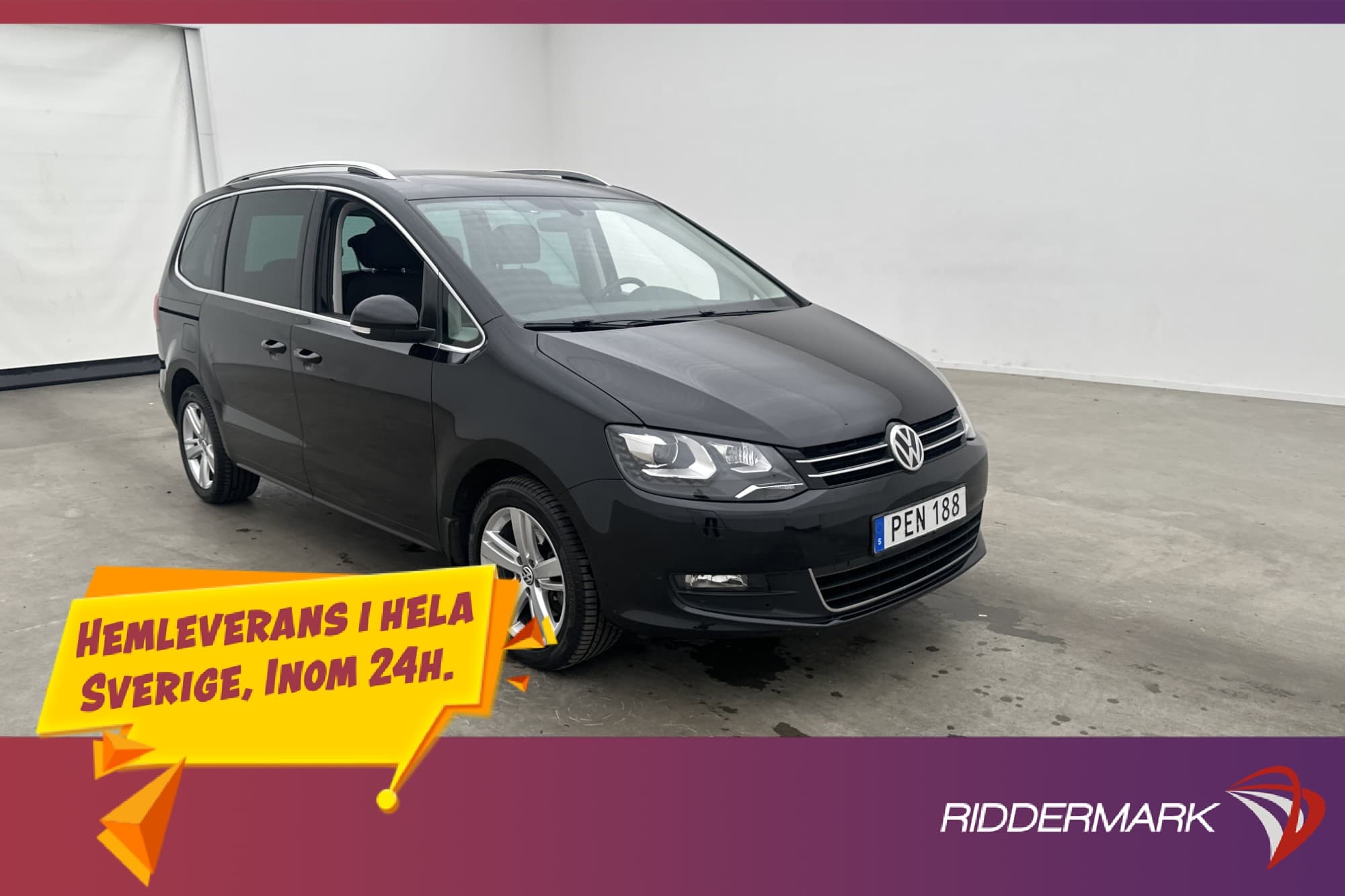 Volkswagen Sharan 2.0 TDI 150hk 7-Sits Pano D-Värm El-Dörrar