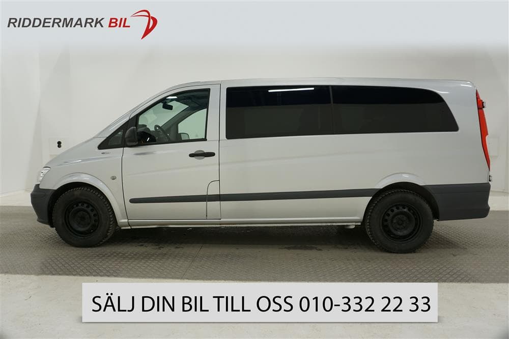 Mercedes Vito 116 CDI W639 163hk 9-sits X-lång Värmare
